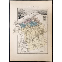 Gravure de 1889 - Département d'Oran en Algérie - 1