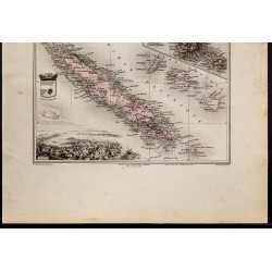 Gravure de 1889 - Indes et colonies du Pacifique - 3
