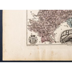 Gravure de 1889 - Département des Hautes-Alpes - 4
