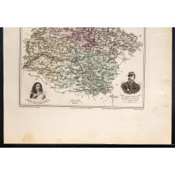 Gravure de 1889 - Département des Ardennes - 3