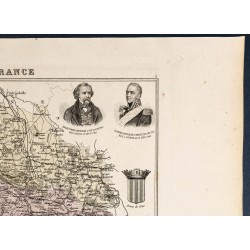 Gravure de 1889 - Département de l'Ariège - 3