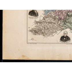 Gravure de 1889 - Département du Calvados - 4