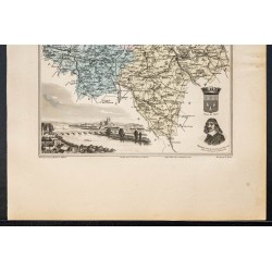 Gravure de 1889 - Département de l'Indre-et-Loire - 3