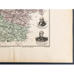 Gravure de 1889 - Département des Landes - 5