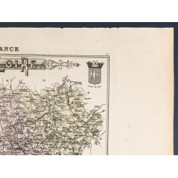 Gravure de 1889 - Département de la Haute-Loire - 3