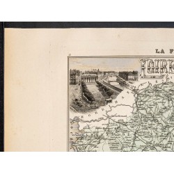 Gravure de 1889 - Département de la Loire-Atlantique - 2