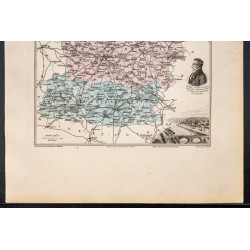 Gravure de 1889 - Département de la Mayenne - 3