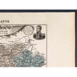 Gravure de 1889 - Département Meurthe - 3