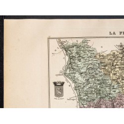 Gravure de 1889 - Département de la Nièvre - 2