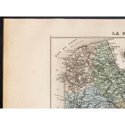 Gravure de 1889 - Département du Pas de Calais - 2