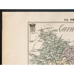 Gravure de 1889 - Département de Tarn-et-Garonne - 2