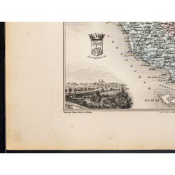 Gravure de 1889 - Département de la Vendée - 4