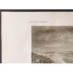 Gravure de 1841 - Bataille et Reddition d'Ulm - 2