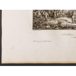 Gravure de 1841 - Bataille et Reddition d'Ulm - 4