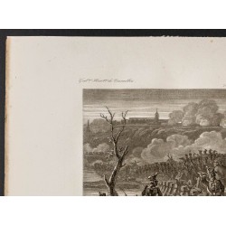 Gravure de 1841 - Bataille d'Elchingen - 2
