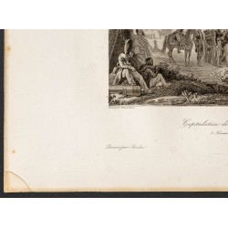 Gravure de 1841 - Capitulation de Magdebourg - 4