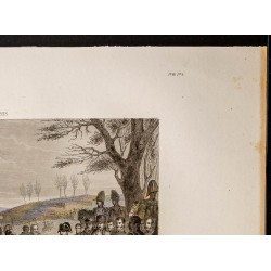 Gravure de 1841 - Napoléon à Osterode - 3