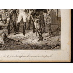 Gravure de 1841 - Soumission de Madrid - 5
