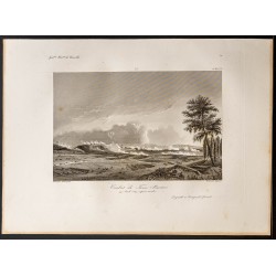 Gravure de 1841 - Bataille de Tann - 1