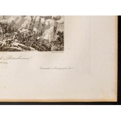 Gravure de 1841 - Bataille de Regensburg - 5