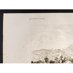 Gravure de 1841 - Bataille de Castalla - 2