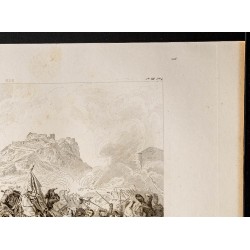 Gravure de 1841 - Bataille de Castalla - 3