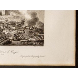 Gravure de 1841 - Siège de Burgos - 5
