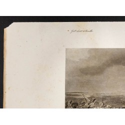 Gravure de 1841 - Bataille de Champaubert - 2