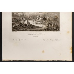 Gravure de 1841 - Bataille de Toulouse - 3