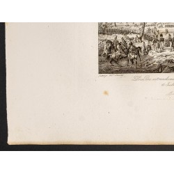 Gravure de 1841 - Expédition d’Espagne - 4