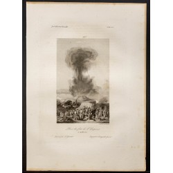 Gravure de 1841 - Prise du fort de l'Empereur - 1