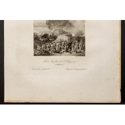 Gravure de 1841 - Prise du fort de l'Empereur - 3