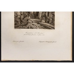 Gravure de 1841 - Occupation d'Ancône - 3