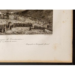 Gravure de 1841 - Seconde attaque de Constantine - 5