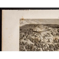 Gravure de 1841 - Bataille du col de Mouzaïa - 2