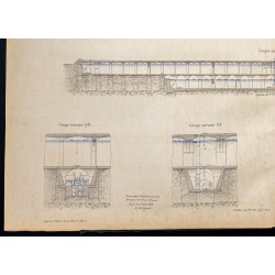 Gravure de 1882 - Réservoir de Ménilmontant - 4