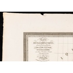 Gravure de 1827 - Iles britanniques - 3