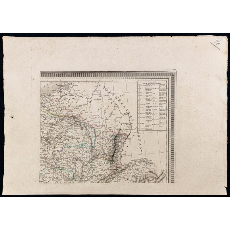 Gravure de 1827 - Royaume de France - 1