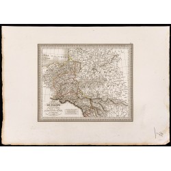 Gravure de 1827 - Pologne (Royaume du Congrès) - 1