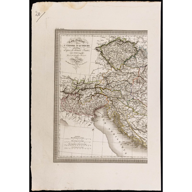 Gravure de 1827 - Empire d'Autriche - 1