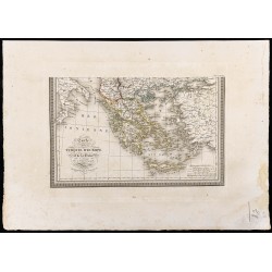 Gravure de 1827 - Grèce (Turquie d'Europe) - 2