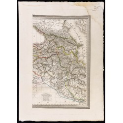 Gravure de 1827 - Turquie et Asie mineure - 2