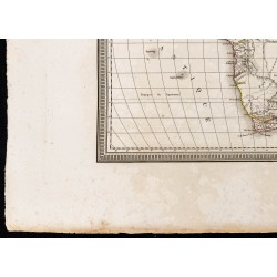 Gravure de 1827 - Carte de l'Afrique - 4