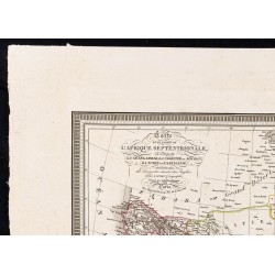 Gravure de 1827 - Afrique septentrionale et Soudan - 2