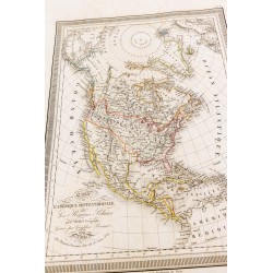 Gravure de 1827 - Amérique du nord - 2