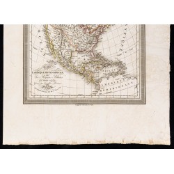 Gravure de 1827 - Amérique du nord - 4