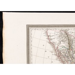 Gravure de 1827 - Mexique & Guatemala - 2