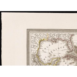 Gravure de 1827 - Antilles et Amérique centrale - 2