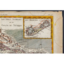 Gravure de 1773ca - Antilles et Golfe du Mexique - 3