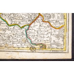 Gravure de 1720 - Menin et ses environs - 5